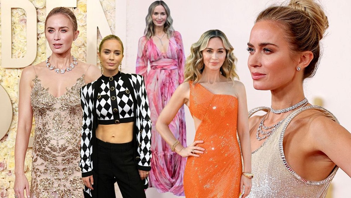 Oppenheimer yıldızı Emily Blunt'tan stil dersleri