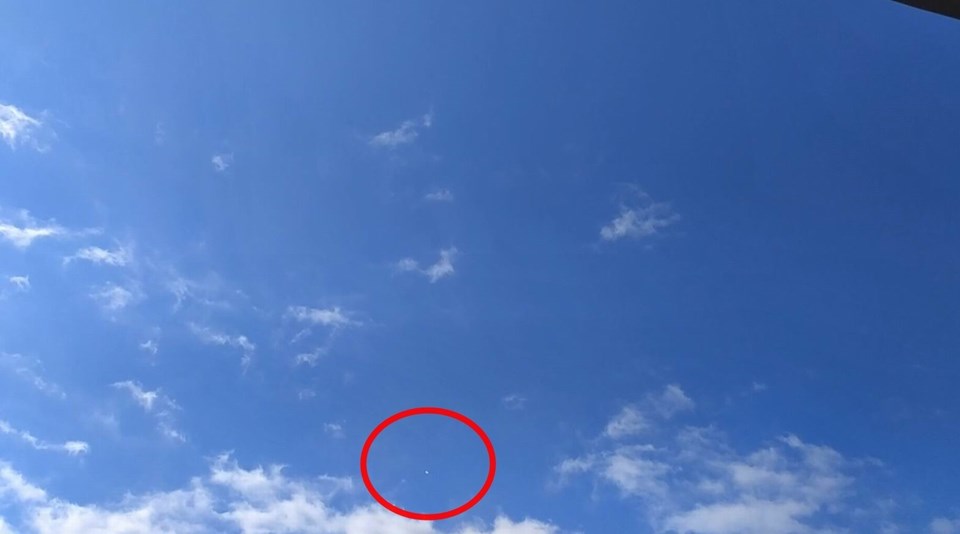 UFO sandı, meteoroloji balonu çıktı - 1
