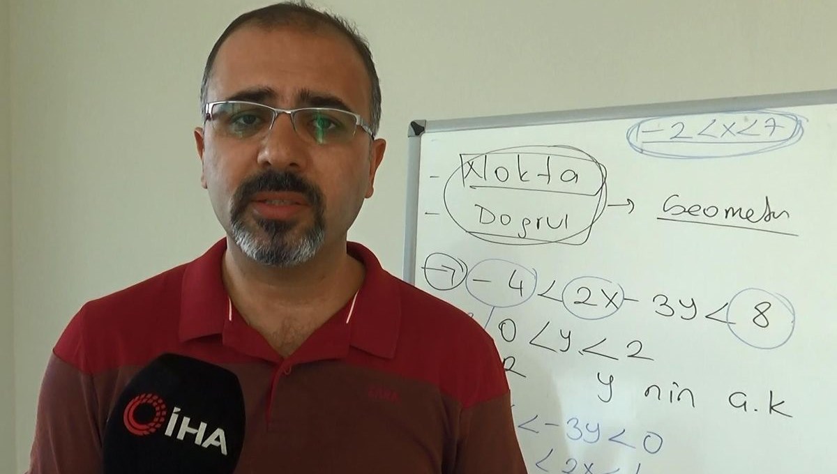 Diyarbakırlı matematik öğretmeni: Geometride nokta ve doğrunun olduğunu ispatlayana 50 bin TL