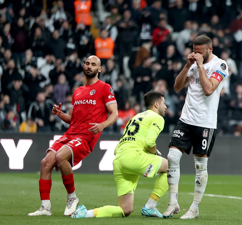 Dolmabahçe'de sessiz gece: Beşiktaş-Antalyaspor maçı başladığı gibi bitti - 1