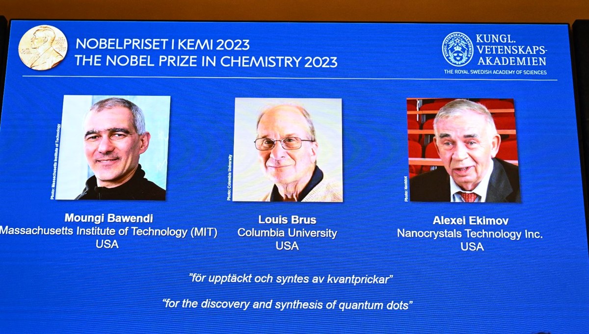 Nobel Kimya Ödülleri'nin kazananları belli oldu Nobel Kimya Ödülleri'nin kazananları belli oldu