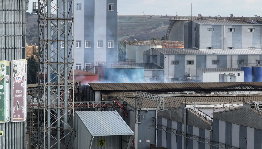 Edirne'de yağ fabrikasında patlama