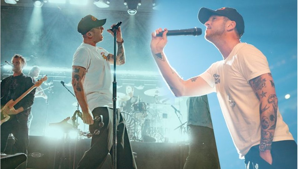 OneRepublic İstanbul'da: Ryan Tedder'dan Türk bayraklı tişört sürprizi