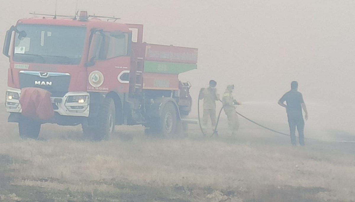 Çay için Konya'yı yaktı! Üç gün süren yangına bir gözaltı