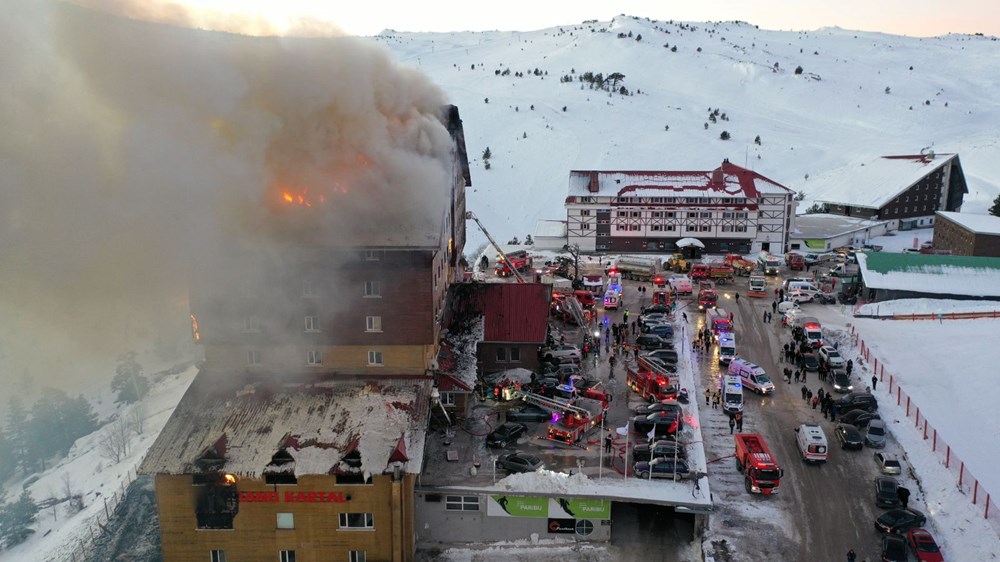 Son dakika. Kartalkaya Kayak Merkezi'nde otel yangını: 66 kişi yaşamını yitirdi - 10