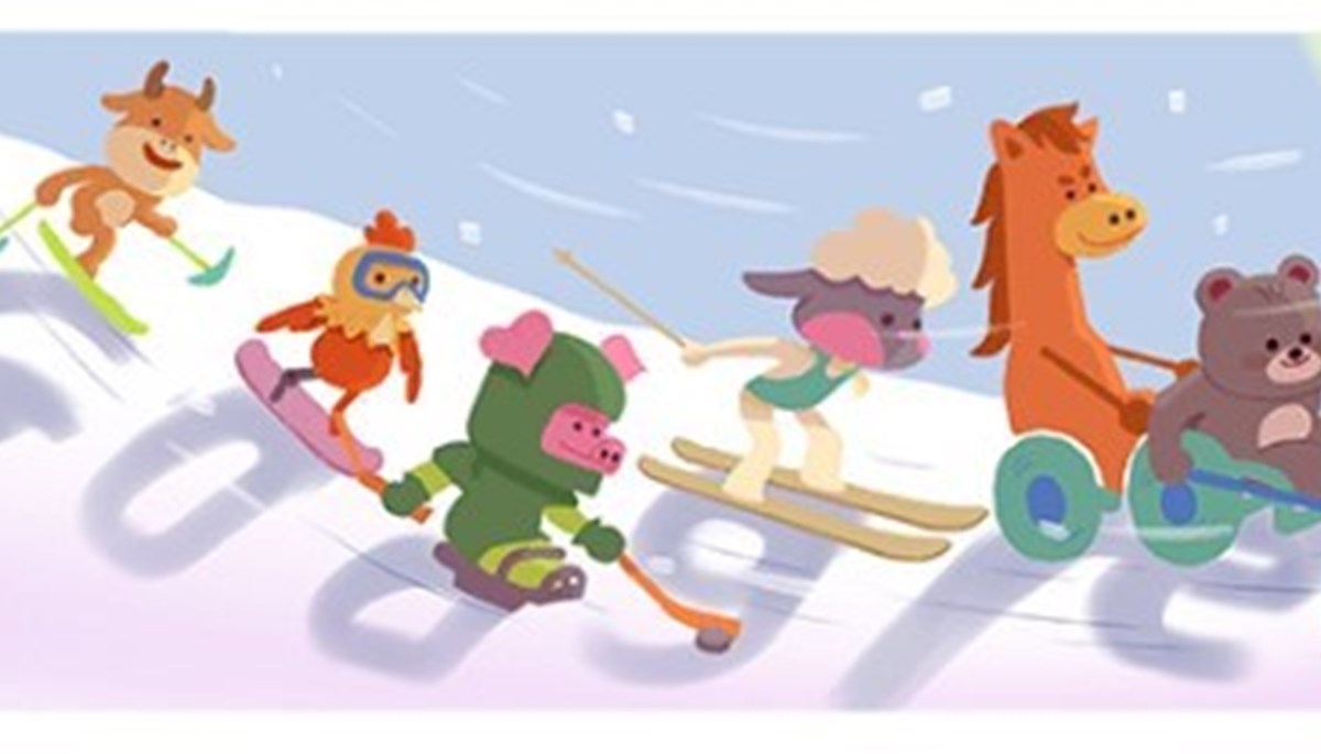 2022 Kış Paralimpik Oyunları açılışı Google'da doodle oldu