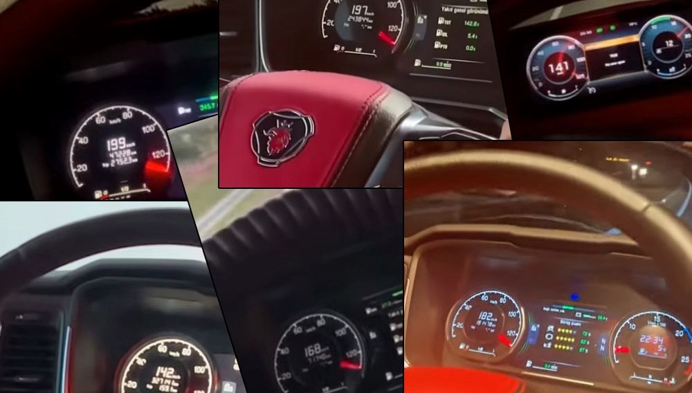 TIR'lar 200 kilometre hıza ulaşıyor