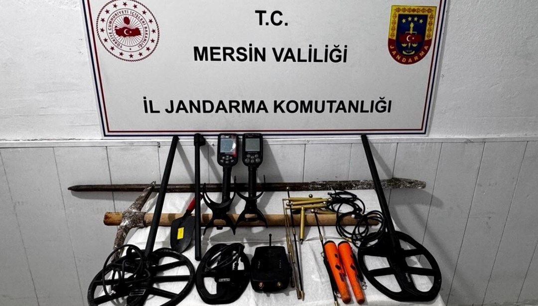 Kaçak kazıya gözaltı