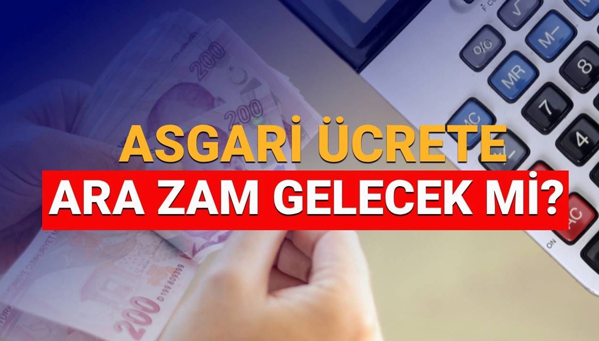 Asgari ücret Ocak’ta mı zamlanacak, ara zam gelecek mi?  2025 Asgari ücret ara zam son dakika gelişmeleri