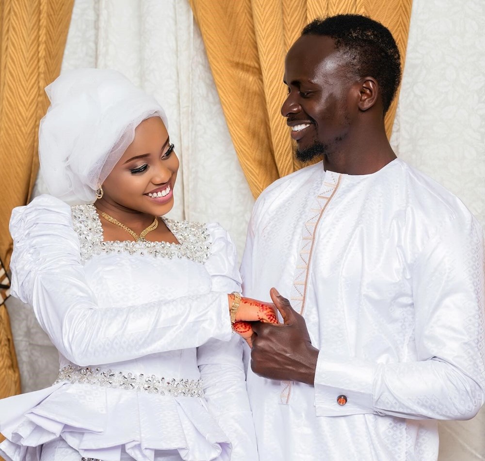 Yıldız futbolcu Sadio Mane ile Aisha Tamba evlendi - 4