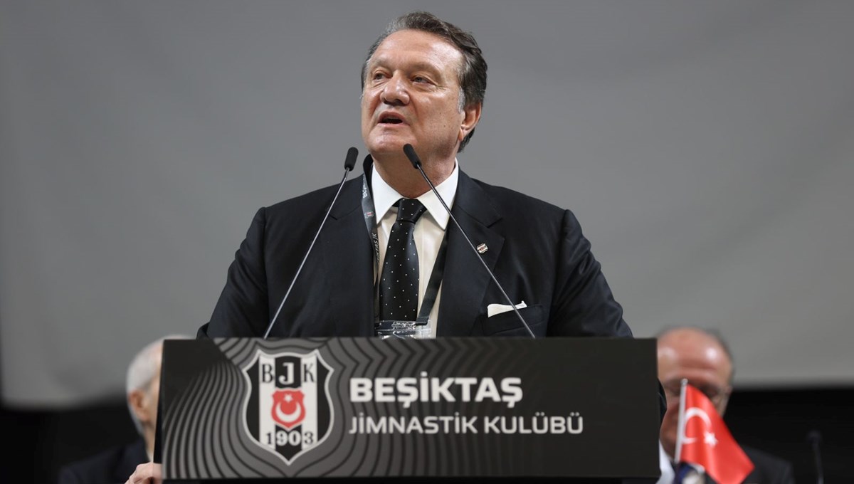 Beşiktaş Başkanı Hasan Arat'tan teknik direktör açıklaması