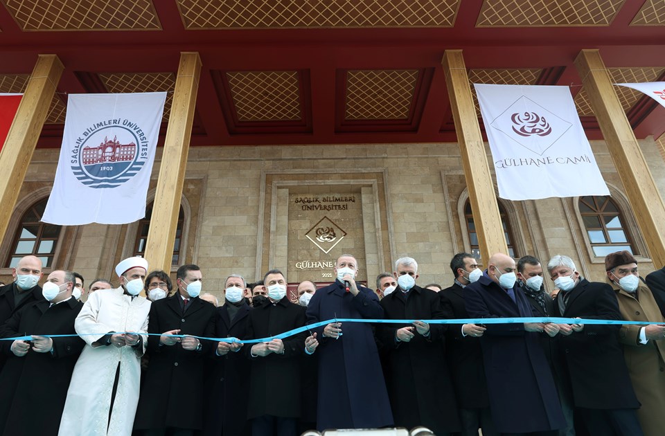 Cumhurbaşkanı Erdoğan, Gülhane Camii'nin açılışını yaptı - 1