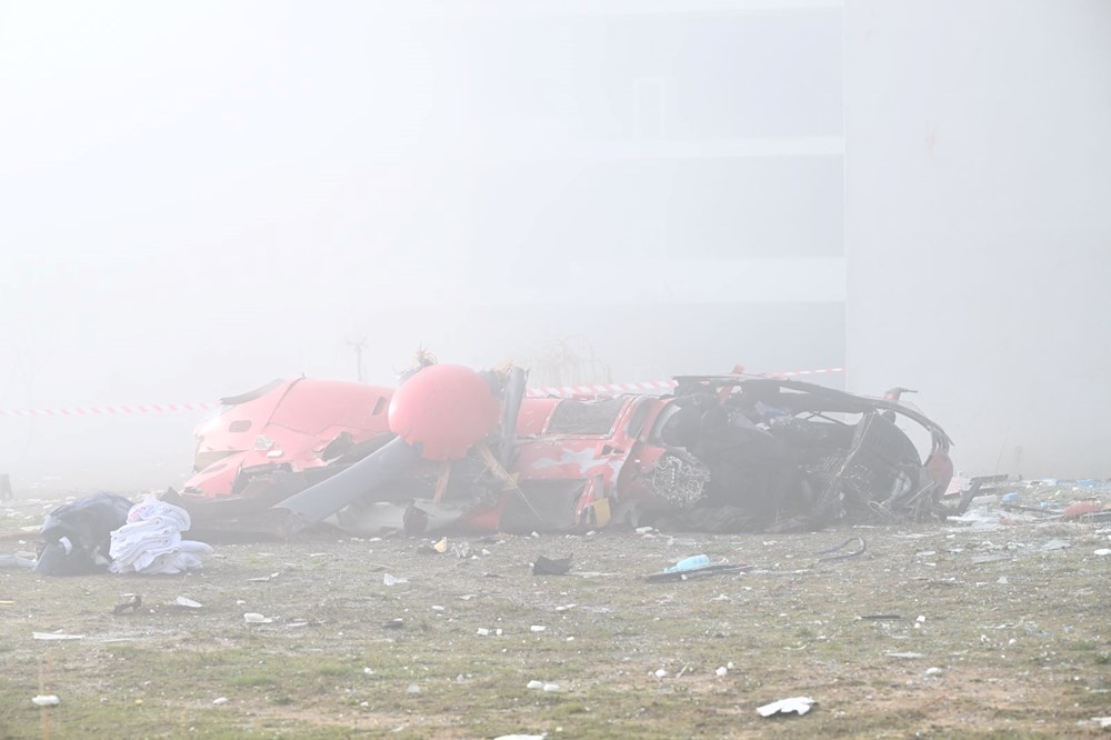 Muğla'da hastaneye çarpan ambulans helikopter düştü: 4 kişi öldü - 2