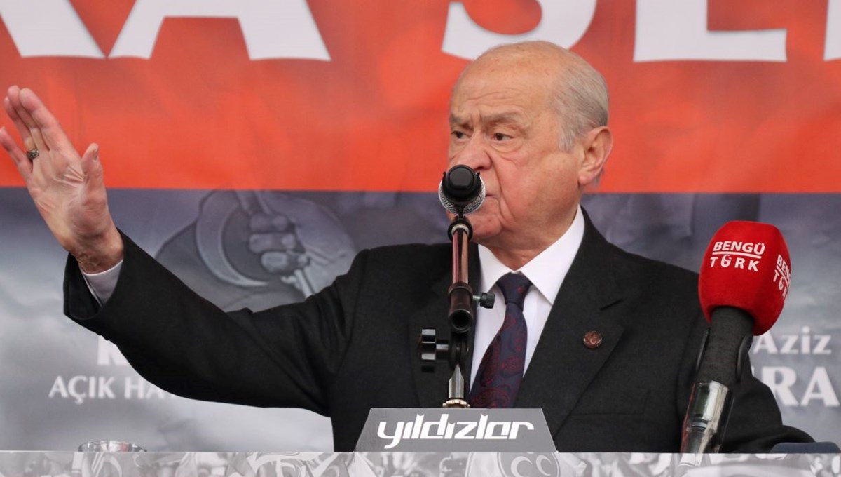 Bahçeli: Seçimler kucaklaşmayla kutuplaşma arasında bir mücadeleye sahne olacaktır