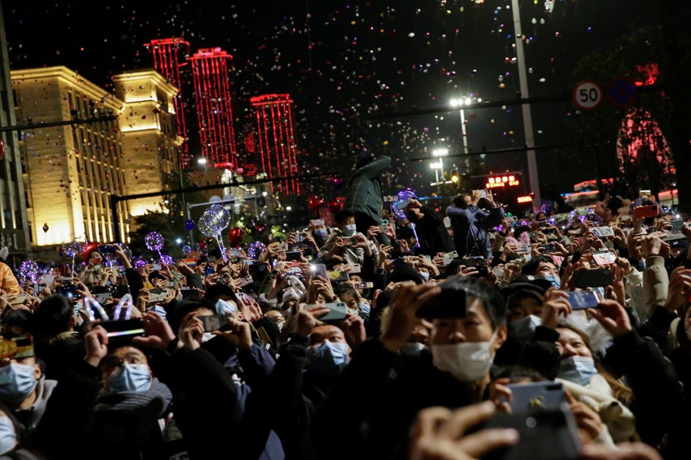 Wuhan'da yeni yıl kutlamaları - 4