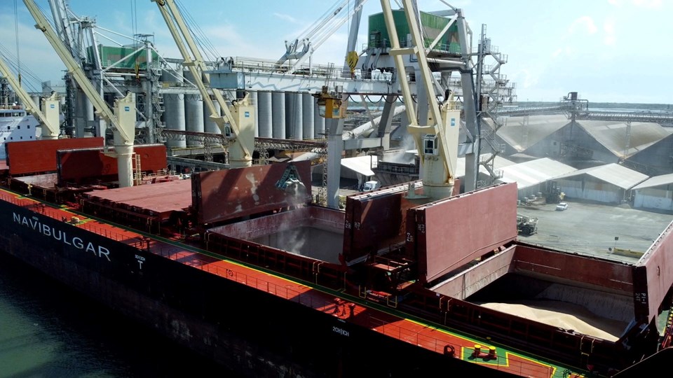 Şu anda Ukrayna limanlarında toplamda 6 gemiye yükleme yapıldı. 