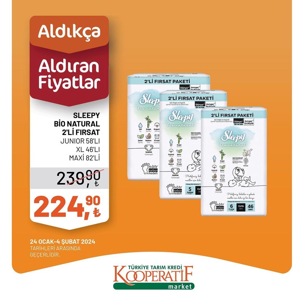 Tarım Kredi Kooperatif Market'te şubat ayına özel yeni indirimli ürünler listesi (29 Ocak-2 Şubat 2024 Tarım Kredi Market indirimleri) - 42