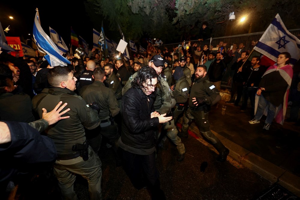 İsrail'de protestolar şiddetlendi - 10