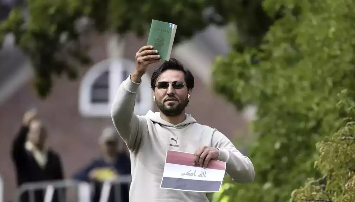 Irak asıllı Momika, Türkiye'nin Stockholm Büyükelçiliği önünde Kur'an-ı Kerim yakmaktan vazgeçti