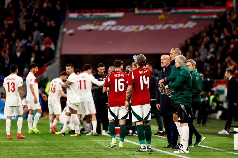 A Milli Takım, Macaristan'ı 3 golle devirdi ve A Ligi'ne yükseldi - 9