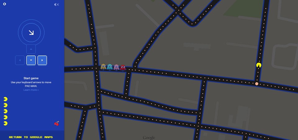 Google'dan Pac-Man sürprizi - 1