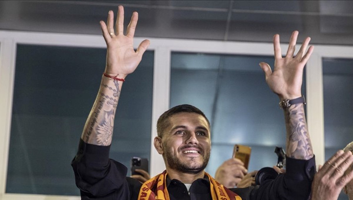 Icardi, İstanbul'a geldi