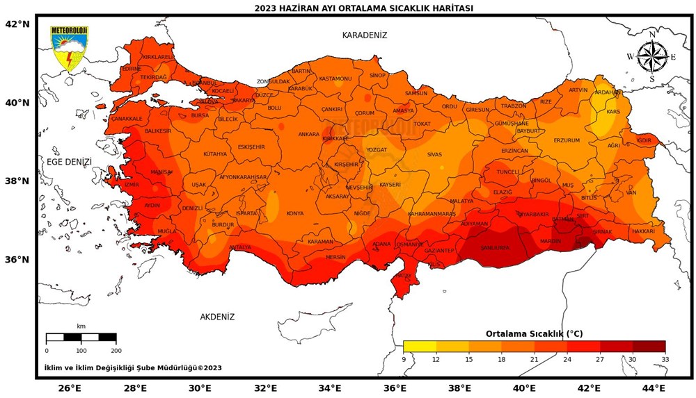 Meteoroloji’den “Haziran” raporu | Maksimum sıcaklık 1,7 derece arttı - 4