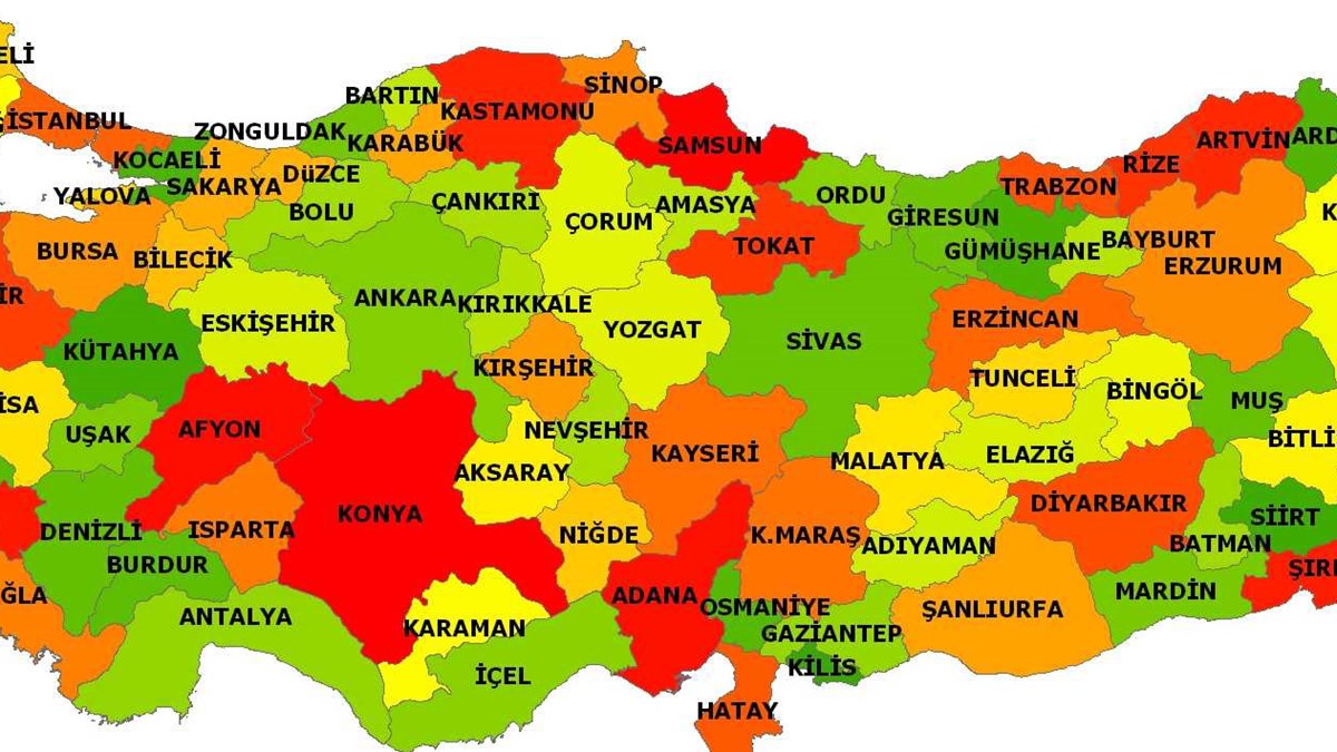 iste turkiye nin yasanacak illeri