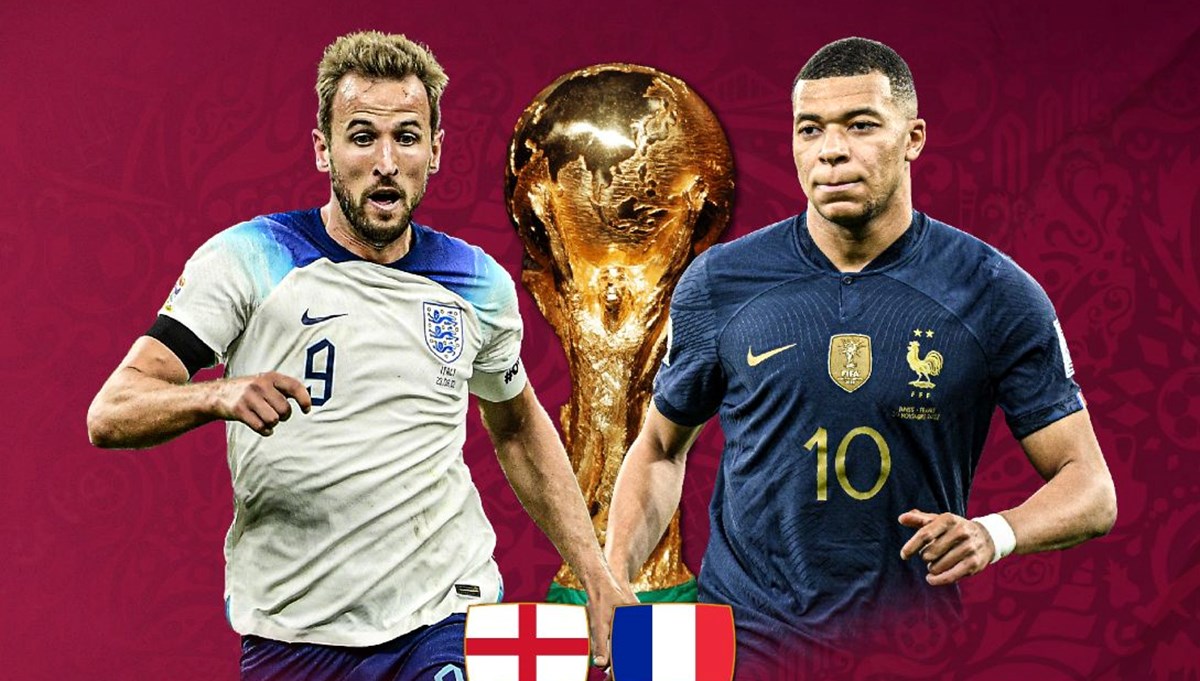 Dünya Kupası Katar 2022: İngiltere ve Fransa yarı final bileti için sahaya çıkıyor