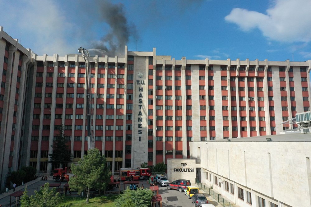 Trakya Üniversitesi Tıp Fakültesi Hastanesi’nde yangın - 7