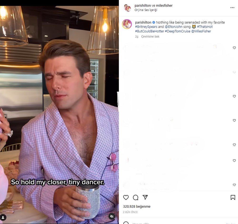 Tom Cruise'un deepfake'i Paris Hilton'a serenat yaptı - 3
