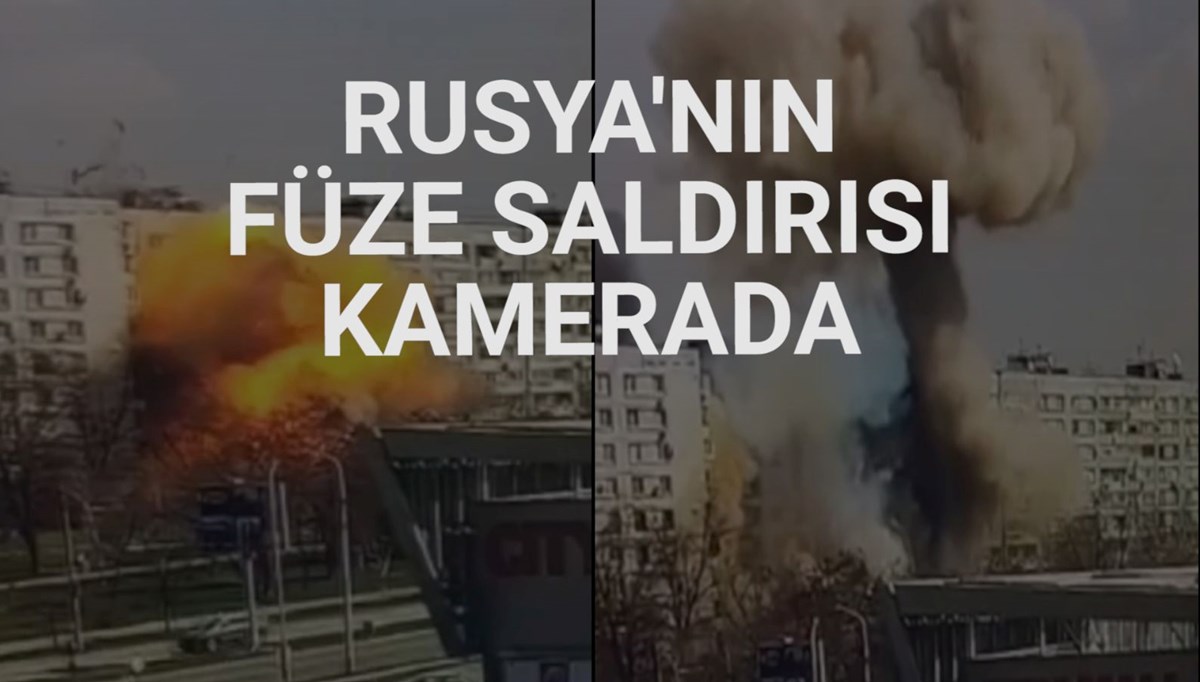 Zelenski saldırının görüntülerini paylaştı: Rusya vahşice bombalıyor Zelenski saldırının görüntülerini paylaştı: Rusya vahşice bombalıyor