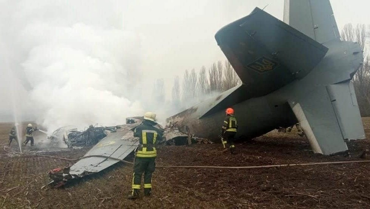 Rusya-Ukrayna savaşında 58. gün... Ukrayna: Bir AN-26 kargo uçağı teknik nedenlerle düştü
