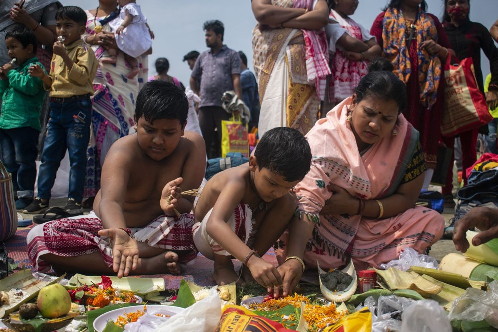 Hindistan'da Ashoka Ashtami Festivali kutlamaları yapıldı - 8