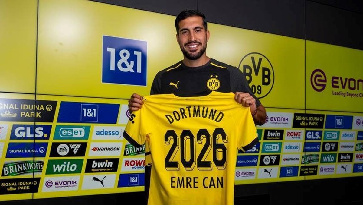 Borussia Dortmund, Emre Can ile sözleşme yenilediğini duyurdu