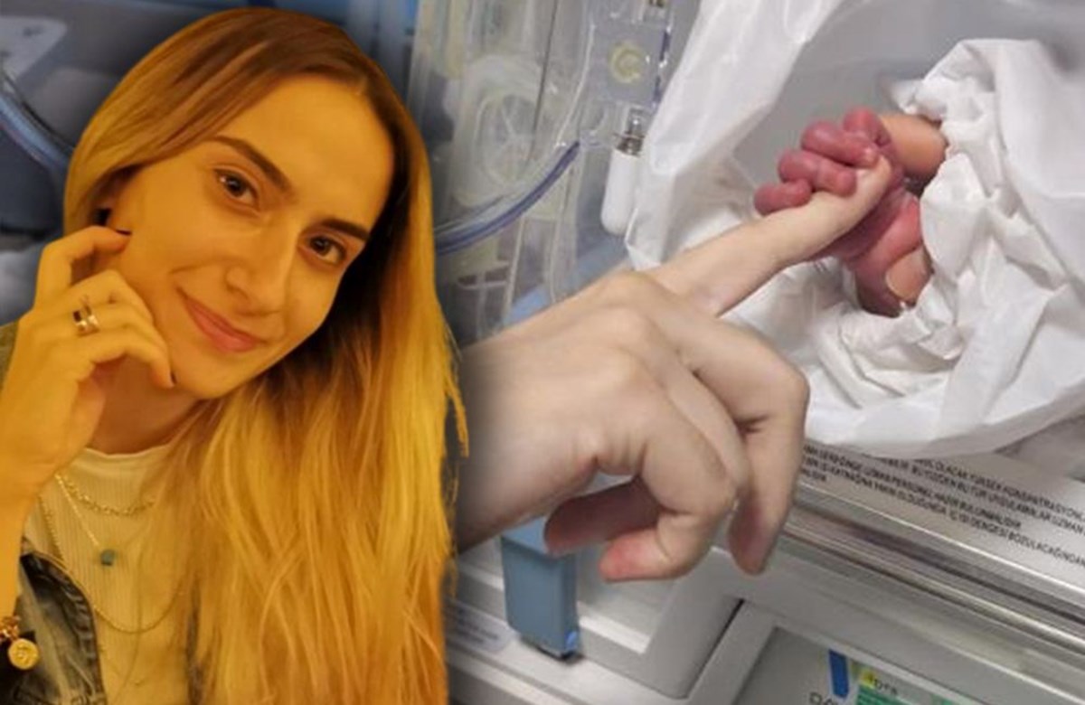 Organlarıyla 6 kişiye can olan anneden bebeğine son dokunuş Organlarıyla 6 kişiye can olan anneden bebeğine son dokunuş