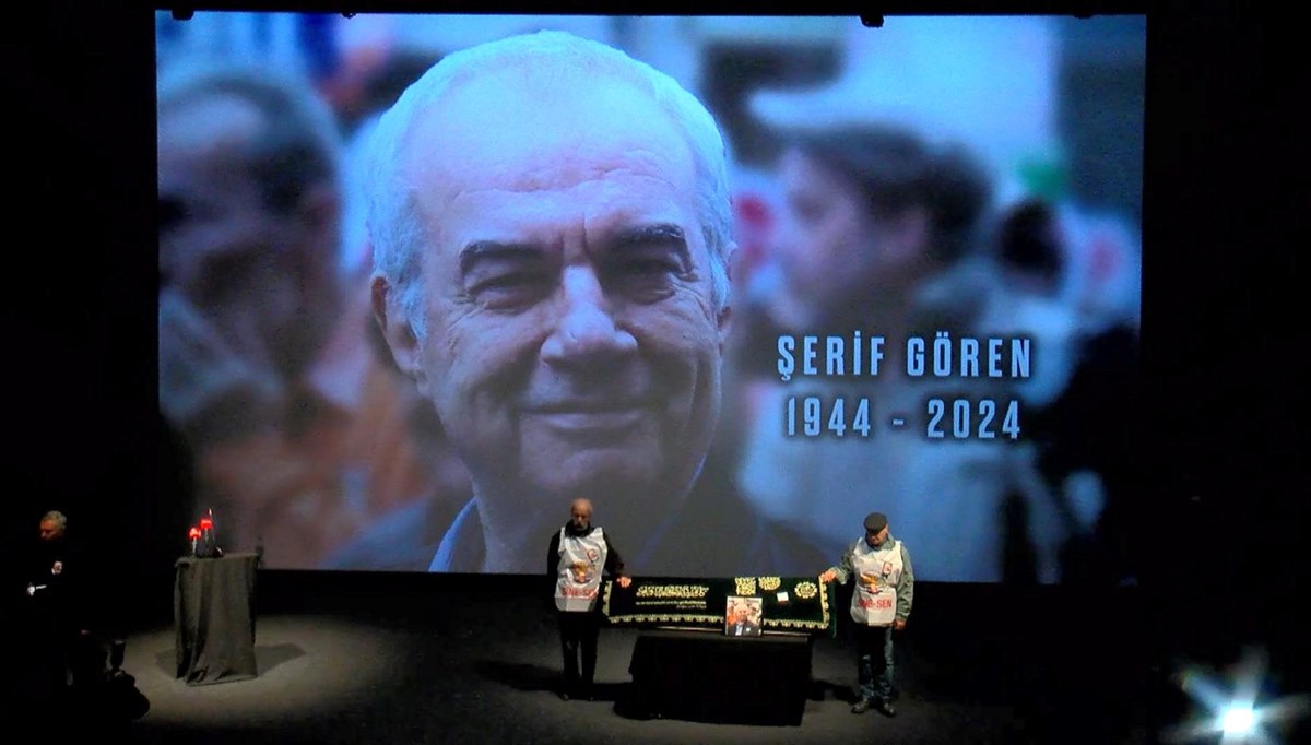 Yönetmen Şerif Gören son yolculuğuna uğurlandı