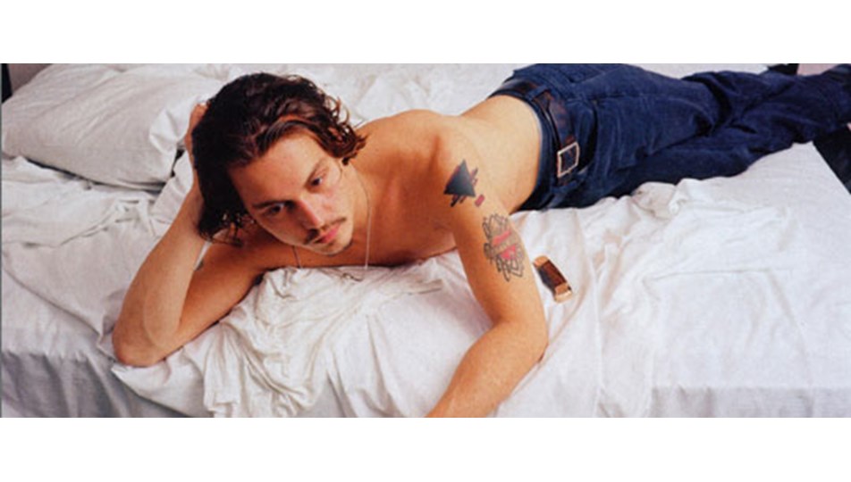 Johnny Depp Honeymoon Photo