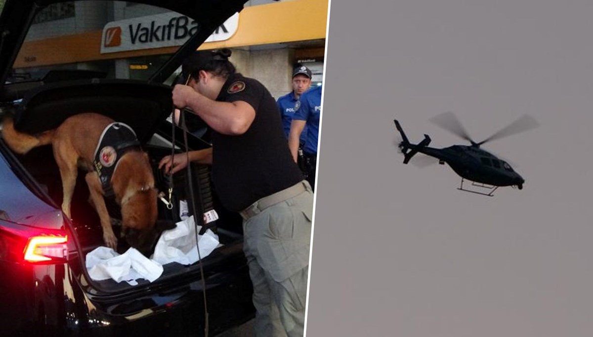 Taksim'de polis denetimi