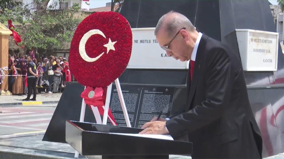 Cumhurbaşkanı Erdoğan'ın seçim sonrası ilk ziyareti KKTC'ye - 1