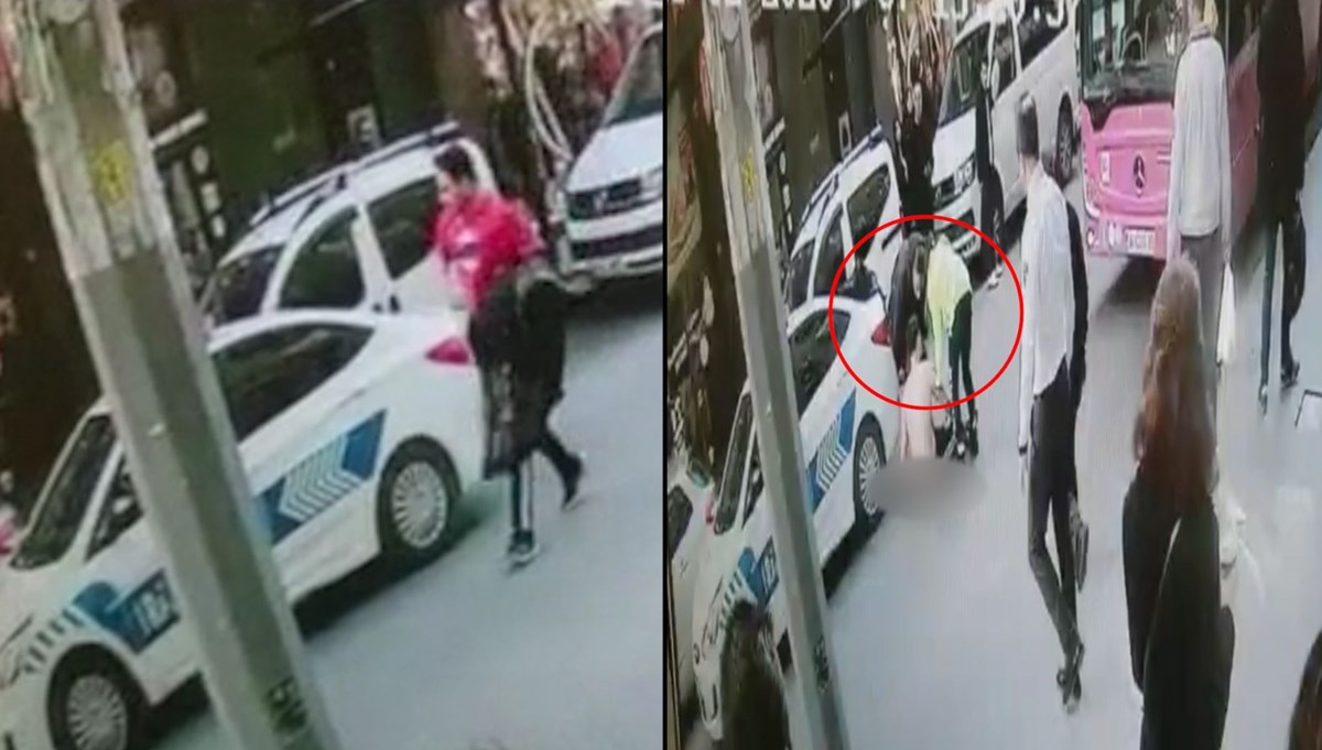 Kadın trafik polisinden hayat kurtaran müdahale