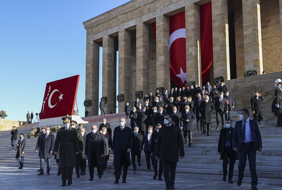 Anıtkabir'de 10 Kasım töreni - 1