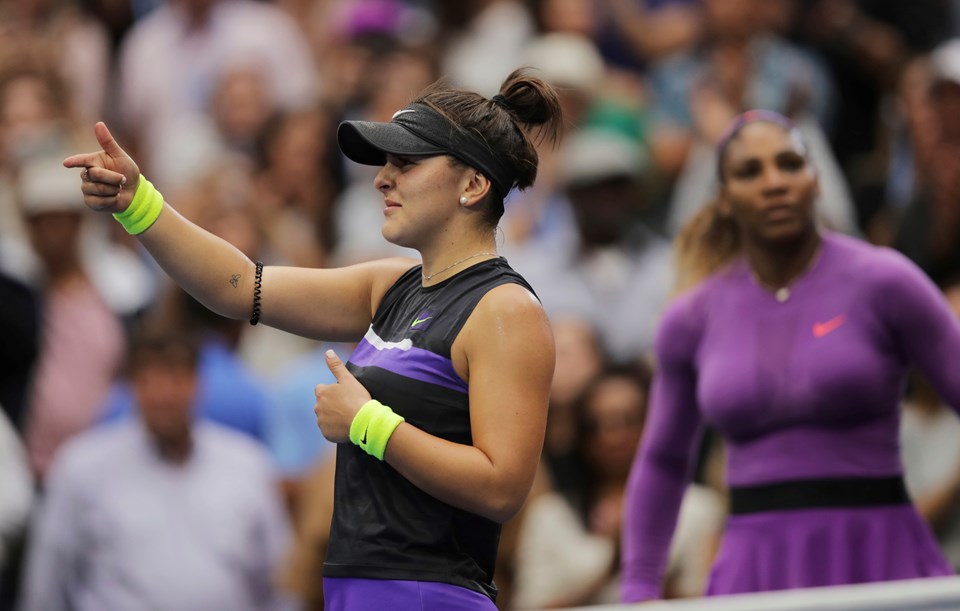 ABD Açık Tenis Turnuvası'nda 19 yaşındaki Bianca Andreescu, Serena Williams'ı yenerek şampiyon oldu - 3