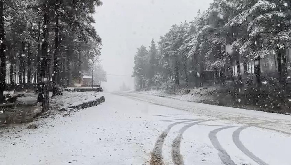 İstanbul'a beklenen kar geldi - 8