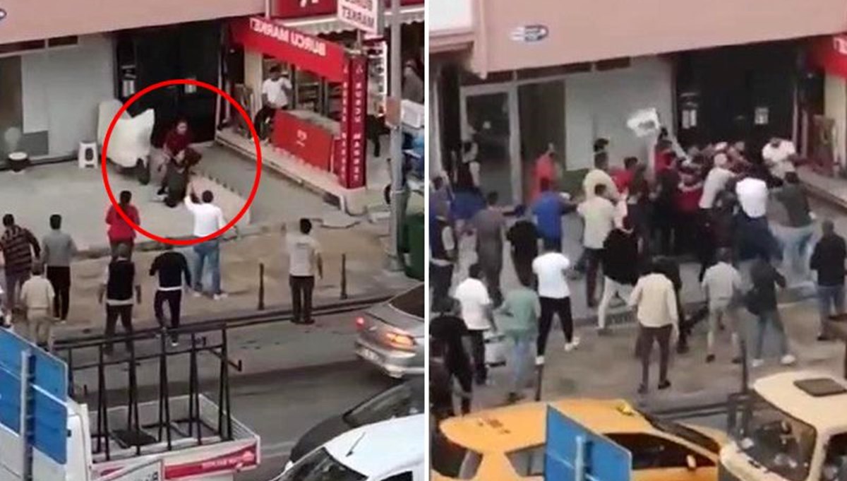 Eski eşini bıçaklayan saldırgana linç girişimi Eski eşini bıçaklayan saldırgana linç girişimi