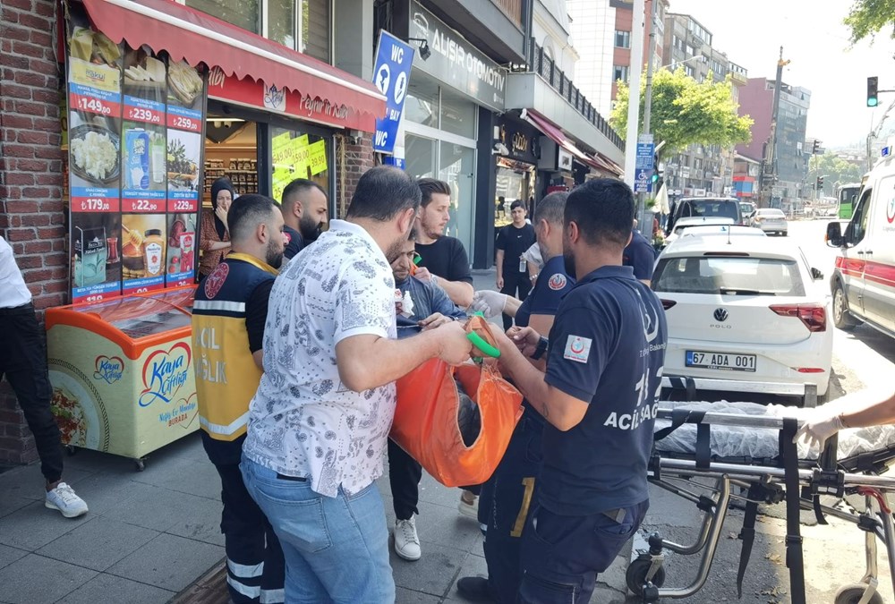 İşhanında feci kaza: Parmakları ve bacağını makineye kaptırdı - 4