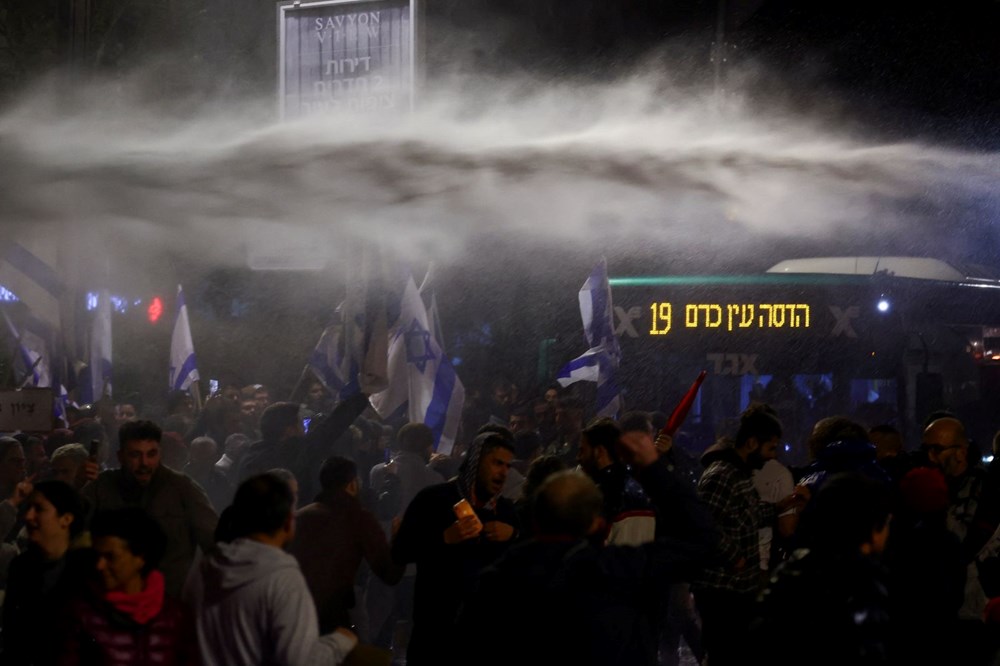 İsrail'de protestolar şiddetlendi, yüz binler sokağa döküldü - 7