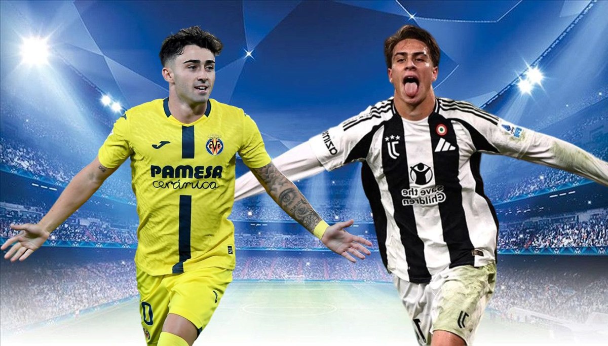 Villarreal-Juventus maçı ne zaman, saat kaçta ve hangi kanalda? Şampiyonlar Ligi’nde 2. hafta Villarreal-Juventus maçı ne zaman, saat kaçta ve hangi kanalda? Şampiyonlar Ligi’nde 2. hafta