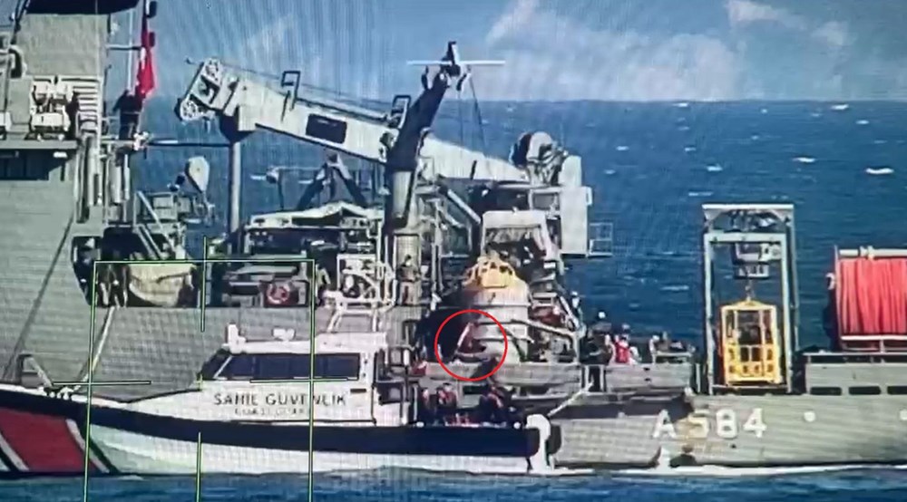 Marmara'da batan gemi denizden çıkarılmayacak - 13