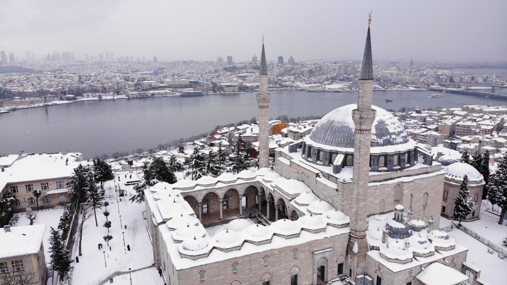 İstanbul'dan kartpostallık kar manzaraları - 23